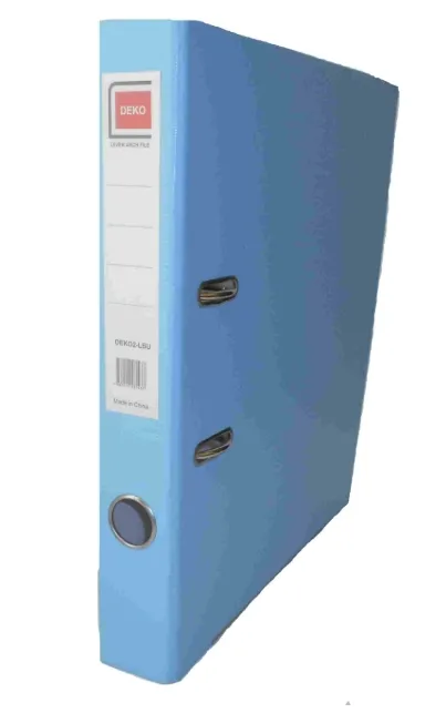 ბაინდერი განიერი A4 ცისფერი DEKO DEKO3-SKY