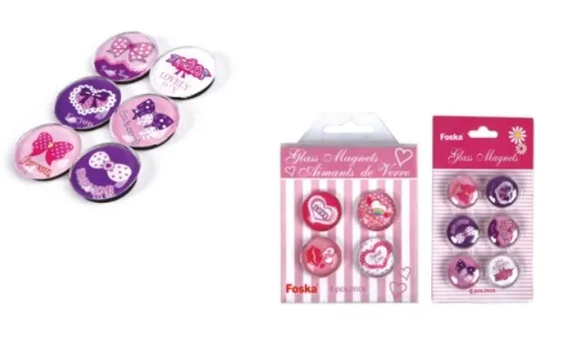 მაგნიტი Foska 6ც 30მმ კრისტალის JZ1604-6B JZ1604-6B