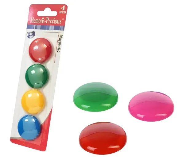 დაფის მაგნიტი MEMORIS 4 ც.ფერადი 40მმ MF913411 MF913411