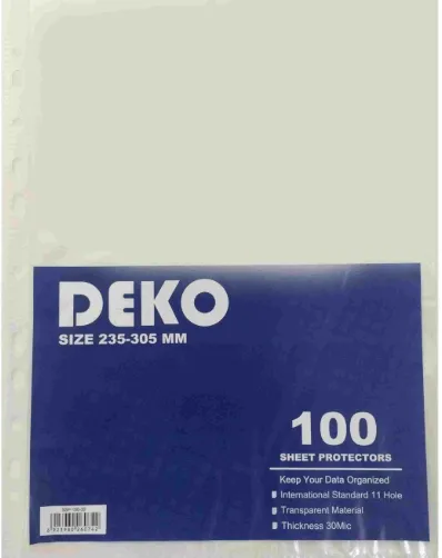 ფაილი BU 30 მიკრონი A4 SNH DEKO SHP30MK SHP30MK