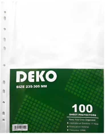 ფაილი GN 30 მიკრონი A4 SNH DEKO SHP30MK SHP30MKGN