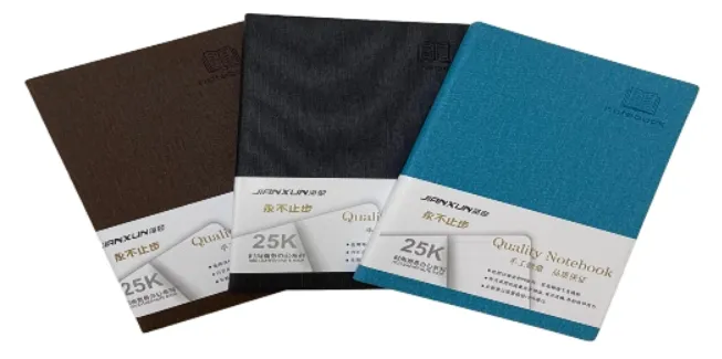 ბლოკნოტი A5 100ფ თხელი ტყავის ყდით 25-02 25-02