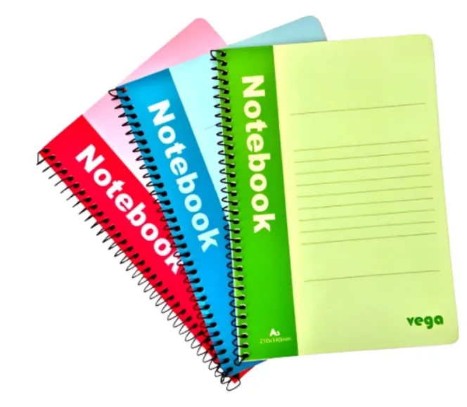 ბლოკნოტი A5 80ფ გვერდით ზამბარით უჯრა SPRGA5-L80N SPRGA5-L80N