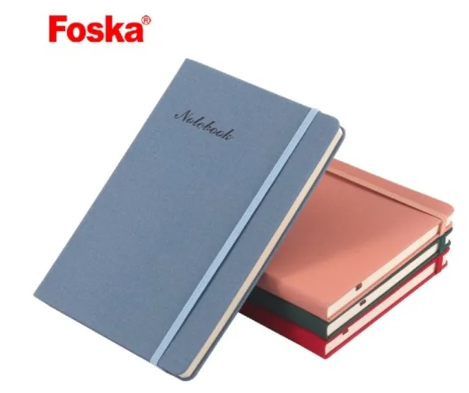 ბლოკნოტი რეზინით A5 96ფ FOSKA JS1014 JS1014