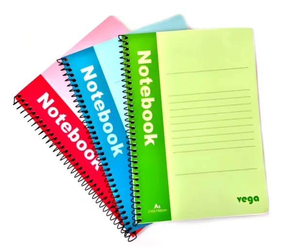 ბლოკნოტი A5 40ფ გვერდით ზამბარით ხაზი SPRLA5-L40 SPRLA5-L40