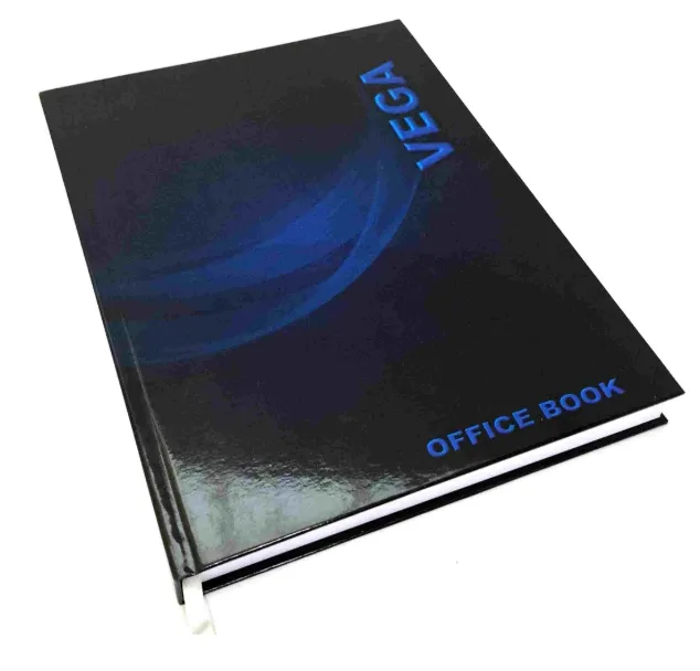 ბლოკნოტი PVC A4 196ფ GLG-A4 ლამინირებული ლურჯი GLG-A4