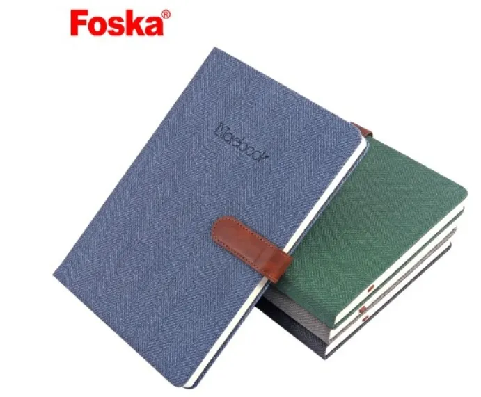 ბლოკნოტი A5 96ფ FOSKA შესაკრავით JS1010 JS1010