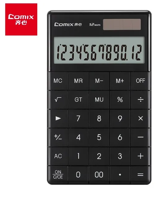 კალკულატორი COMIX C-1371 შავი C-1371