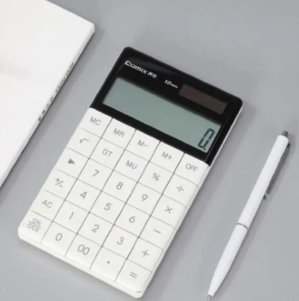 კალკულატორი COMIX C-1371 თეთრი C-1371