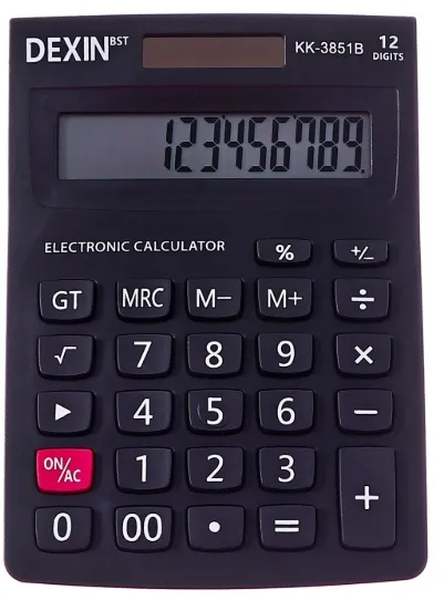 კალკულატორი 12 თანრიგიანი KK-3851B KK-3851B