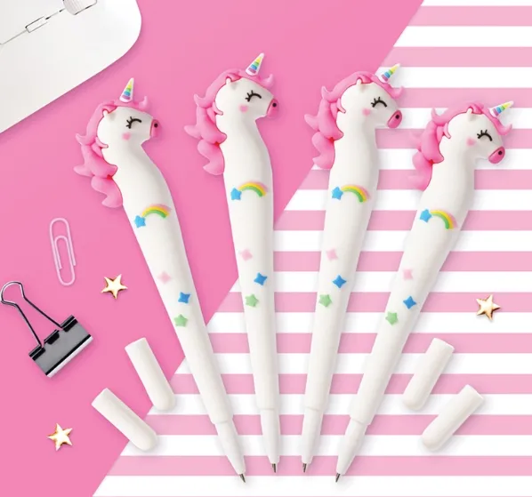 კალამი ბურთულიანი 0,7მმ MESHU UNICORN 296415 ლურჯი 296415