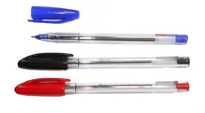 კალამი ბურთულიანი მონტექს TRICON გამჭვირვალე კორპუსით/ლურჯი TRICKON-BU TRICON-BU