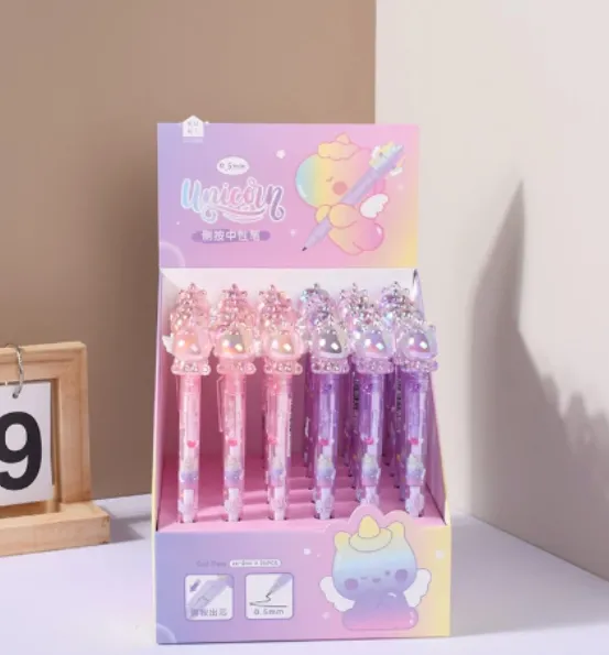 კალამი გელის ბრჭყვიალა უნიქორნი KK-8239 KK-8239