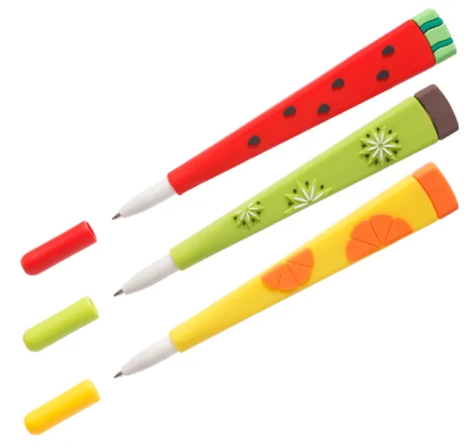 კალამი ბურთულიანი MESHU Fruits ლურჯი 0,7მმ 296400 296400