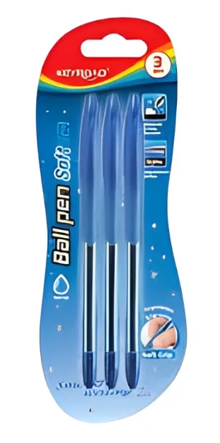 კალამი ბურთულიანი KAYROAD 3ც ლურჯი KR972051 ბლისტერზე KR972051