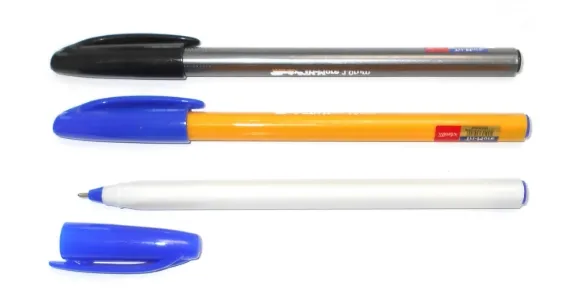 კალამი ბურთულიანი MONTEX TRI-MORE თეთრი კორპუსი/ლურჯი TRIMORE-WBU