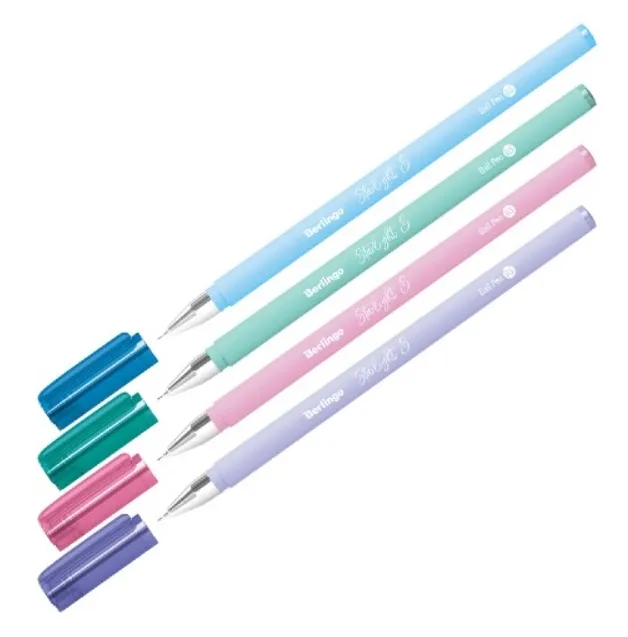 კალამი ბურთულიანი BERLINGO 0.5მმ ლურჯი 05255 05255