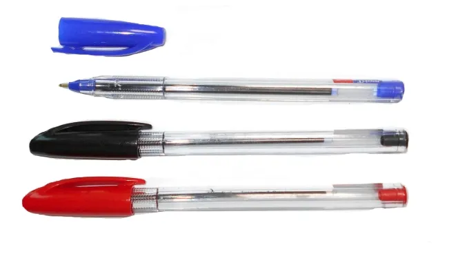 კალამი ბურთულიანი მონტექს TRICON გამჭვირვალე კორპუსი/შავი TRICKON-CBK TRICON-CBK