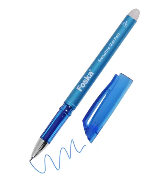 კალამი საშლელით foska ლურჯი RH3002 RH3002