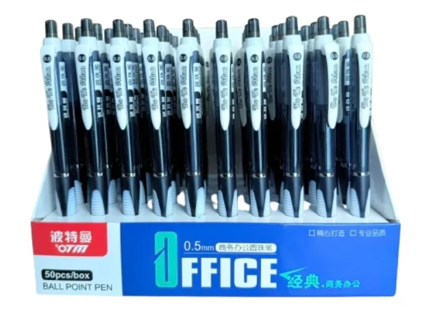 კალამი ბურთულიანი ღილაკით BP- 9092 შავი BP- 90927