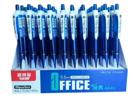 კალამი ბურთულიანი ღილაკით BP- 9097 ლურჯი BP- 9097