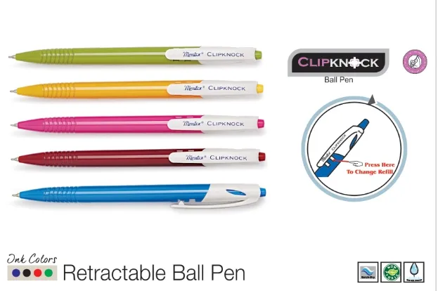 კალამი ბურთულიანი MONTEX CLIPNOCK ლურჯი CLIPNOCK-BU