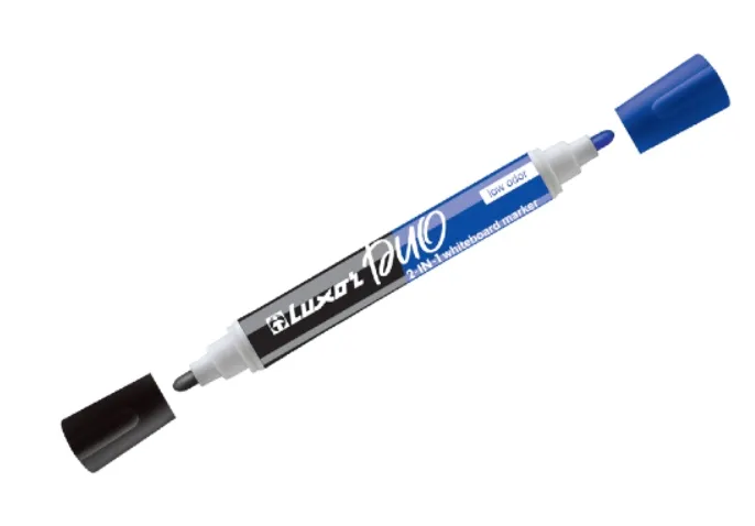 მარკერი დაფის ორმხრივი შავი/ლურჯი 1-3მმ 1958BKBU 1958BKBU