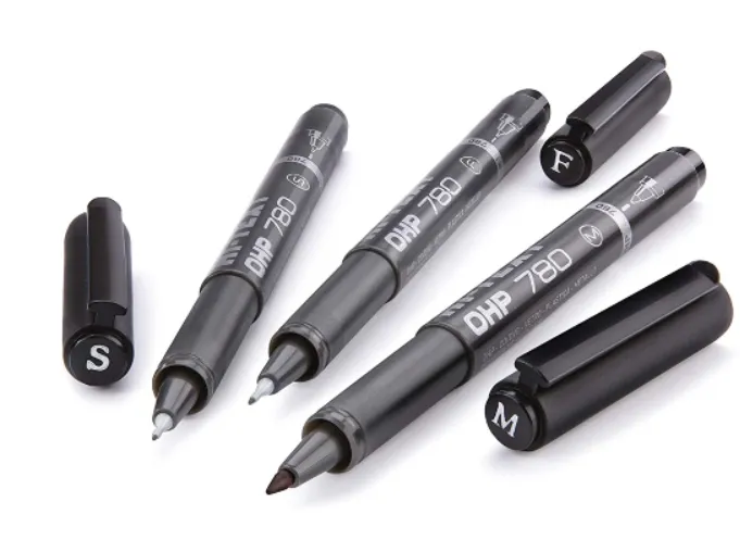 მარკერი პერმანენტი HI-TEXT OHP S 0.3-0.6მმ OH012SMS/001 შავი OH012SMS/001BK