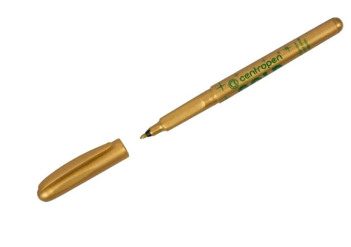 მარკერი 1მმ centropen 2670 ოქროსფერი 26700195