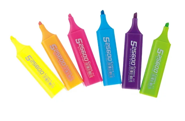 მარკერი ტექსტის COMIX HP908 მწვანე HP908-GN