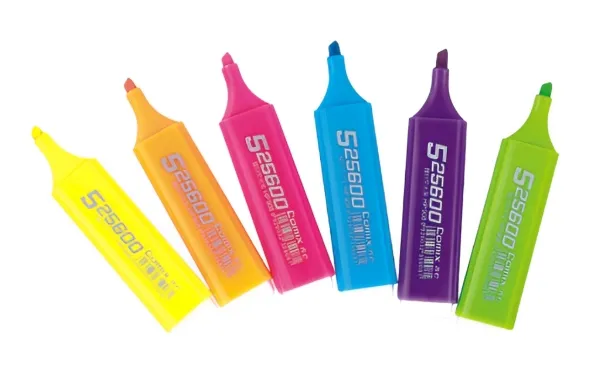 მარკერი ტექსტის COMIX HP908 იისფერი HP908-PR