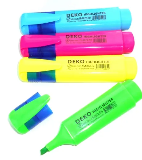 მარკერი ტექსტის DEKO HL6572-OR ნარინჯისფერი HL6572-OR