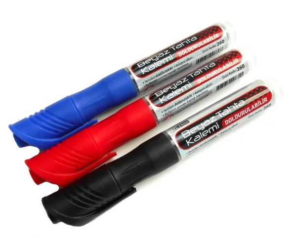 მარკერი დაფის კარტრიჯით RA260 შავი RA260BK