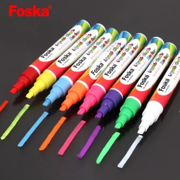 მარკერი ცარცის თხევადი 8 ც/შ FOSKA MK4004 MK4004
