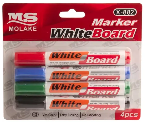 მარკერი დაფის 4 ფერიანი C-882 C-882