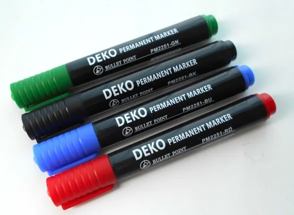 მარკერი პერმანენტი DEKO PM2251-RD წითელი PM2251-RRD