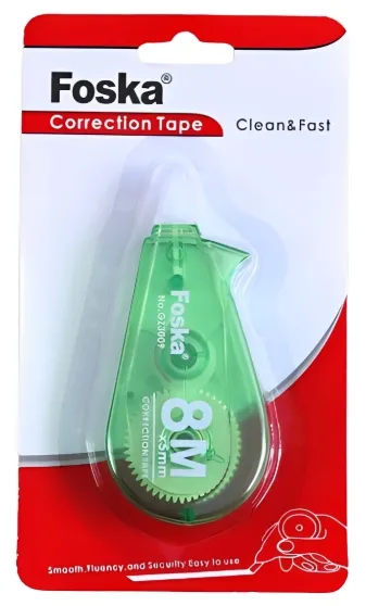 კორექტორი ლენტი 5მმ*8მ FOSKA GZ3009 GZ3009