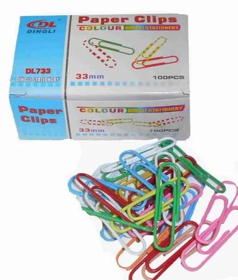 სკრეპი ფერადი 33მმ 100ც მ/კ DINGLI DL733 DL733MM