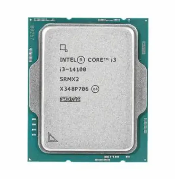 Core i3-14100, Intel, CPU, 4 Core, 8 Threads, 12MB, upto 4.70GHz, 110W, LGA1700, Intel UHD 730, DDR5 4800, Tray, 1yr.