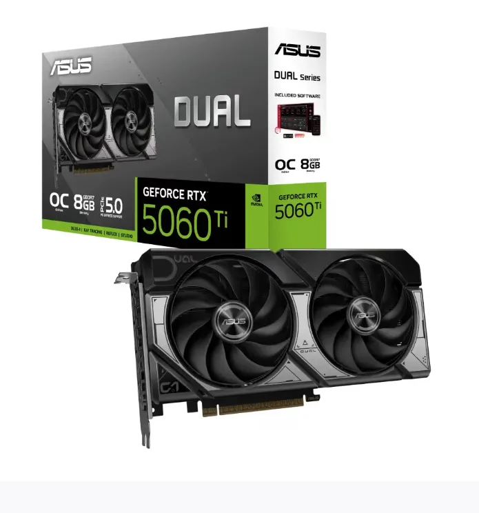 ASUS Dual GeForce RTX™ 5060 Ti 8GB GDDR7