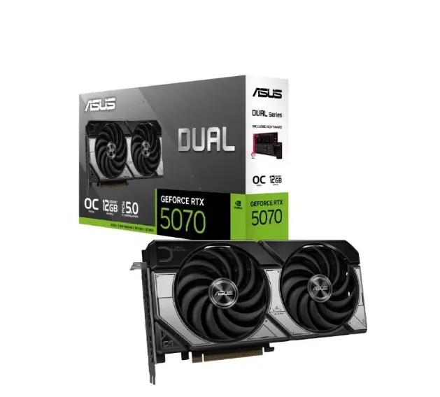 ASUS Dual GeForce RTX™ 5070 12GB GDDR7 OC