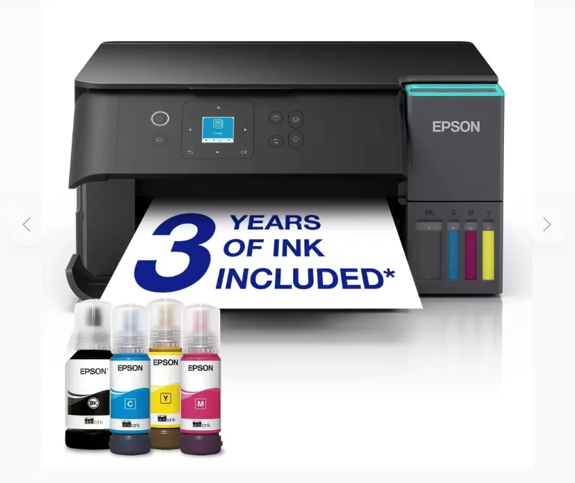 EPSON EcoTank L4360 A4 ფერადი მულტიფუნქციური WiFi პრინტერი