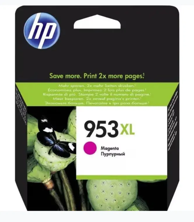 HP 953XL Magenta Ink Cartridge (High Yield) F6U17AE