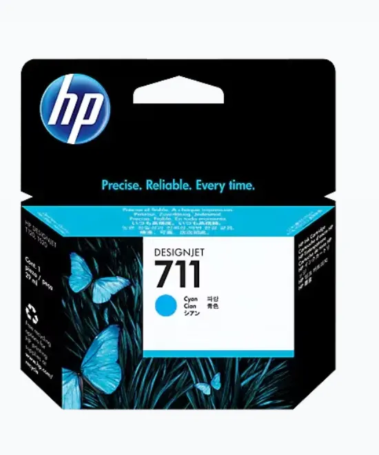 HP 711 Cyan ink Cartridge CZ130A,