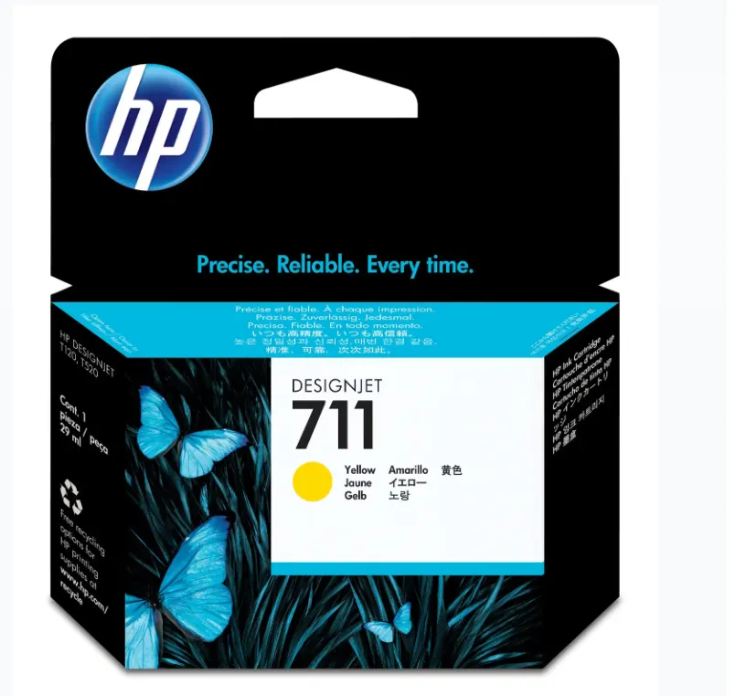 HP 711 Yellow ink Cartridge CZ132A