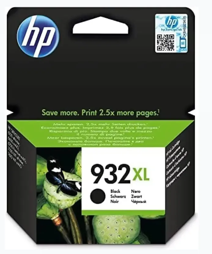 HP 932XL, Black Ink Cartridge CN053AE (High Yield)