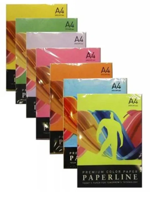 ქაღალდი ფერადი PAPERLINE 100ფ ოქროსფერი IK GOLD 200 IK GOLD200-100