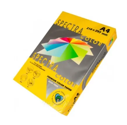 ფერადი ქაღალდი Maxleaf 100ფ ლიმონისფერი 230გრ A4 (DC201) A4230 LEMON A4230 LEMON