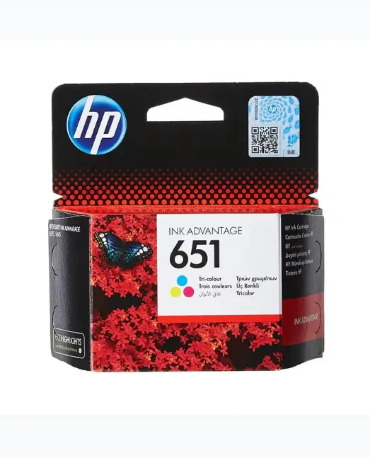 HP 651 Tri-color Ink Cartridge C2P11AE