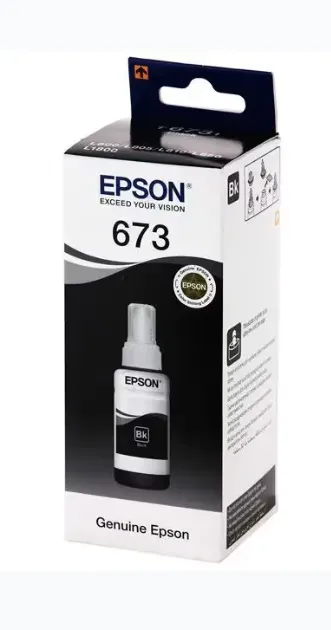 EPSON, 673 Black ink bottle C13T67314A